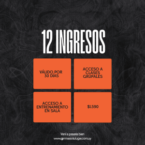 Mensual 12 Ingresos